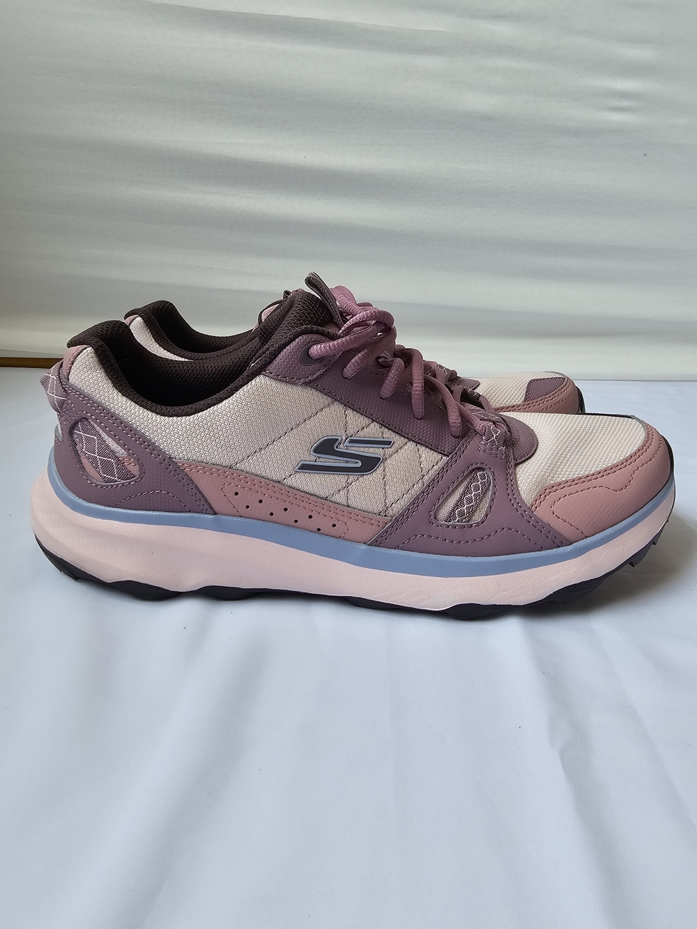 Skechers Ridge Oak Gateway Trail Women's Sneakers - Mauve Pink (Size 9.5 - Picture 16 of 16